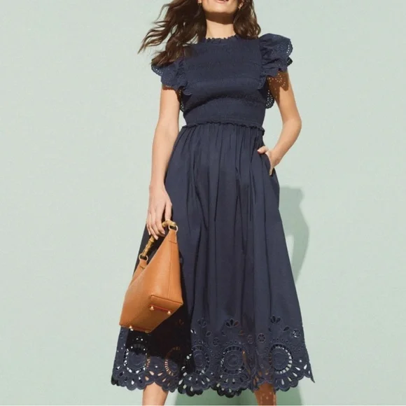 j mclaughlin cocktail dresses J.McLaughlin Women's Sarra Dress Winter Navy, Size Small